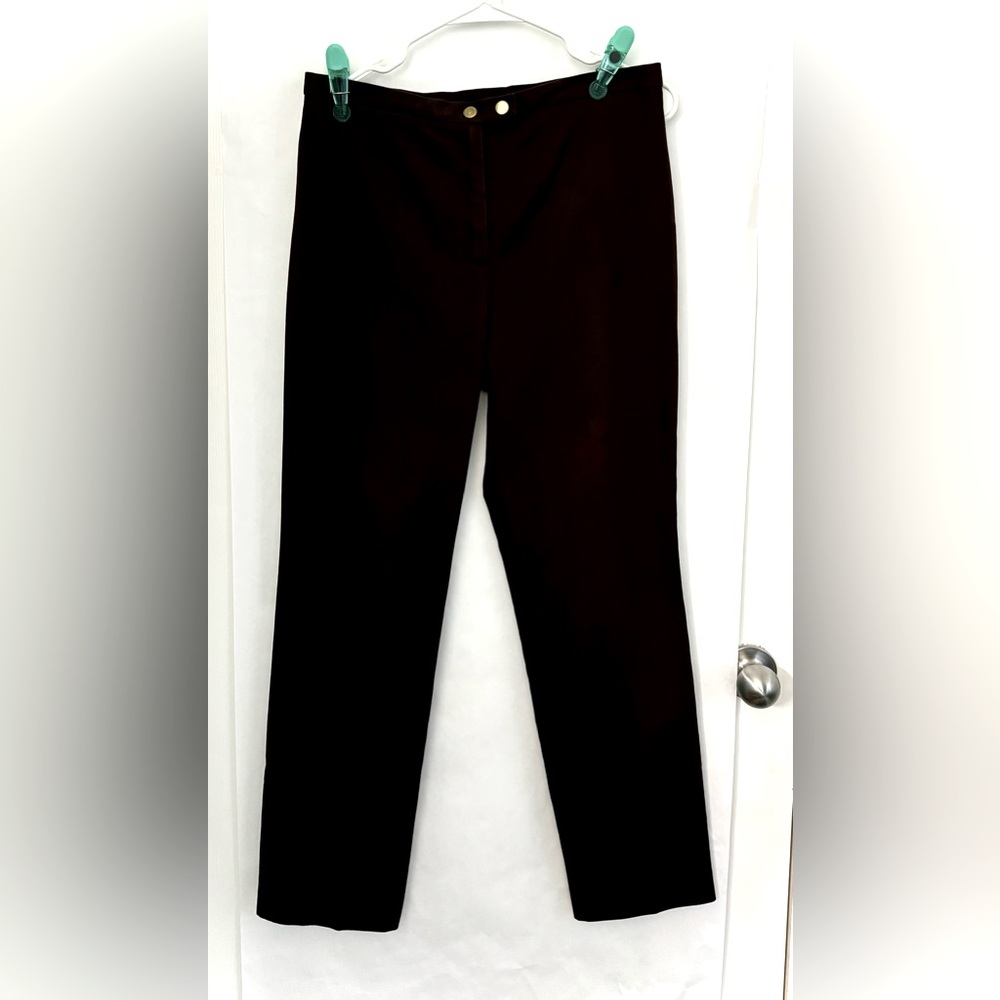 Lauren Ralph Lauren Petite Pants w/ Gold Snap Buttons